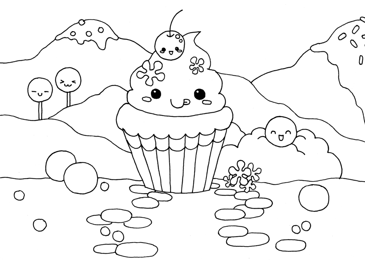 Kawaii Cupcake