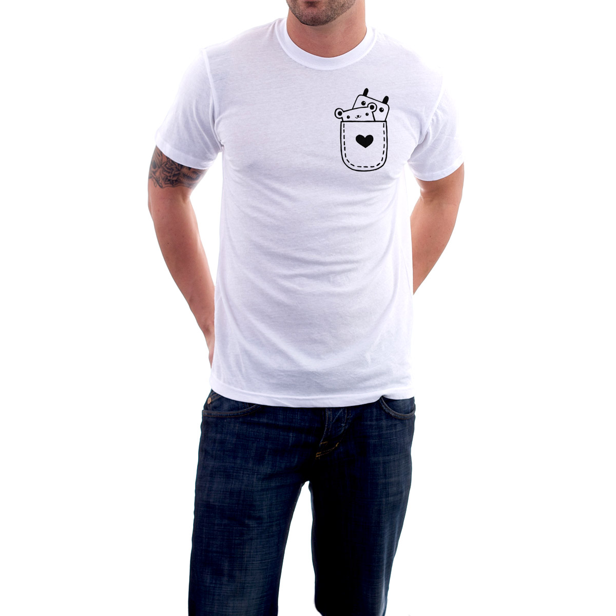 Kawaii Art T-Shirt With Cards
