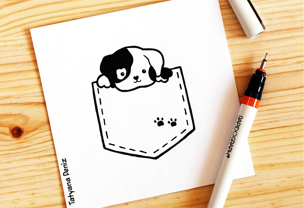 Kawaii Puppy Pocket Pet