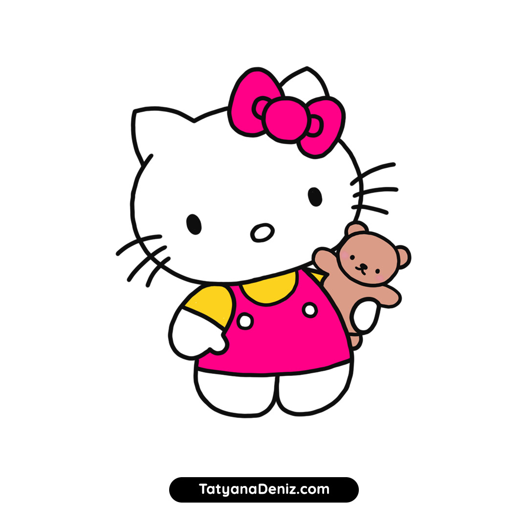 Hello Kitty Kawaii Art 