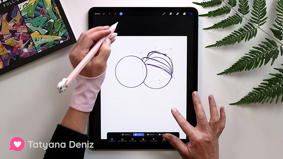 Sketching in the hat