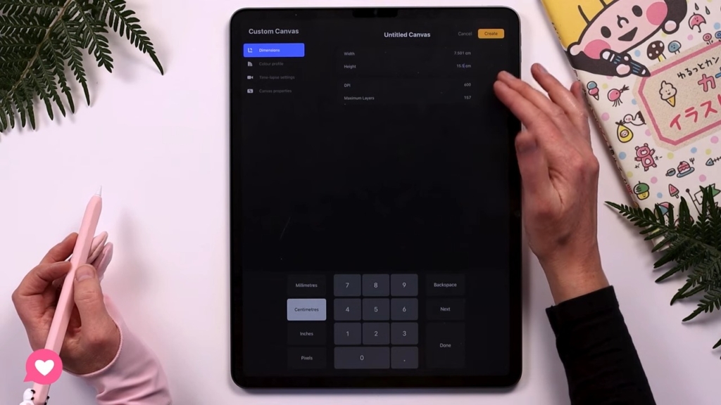 How to COLOR line art in Procreate set up canvas for coloring line art